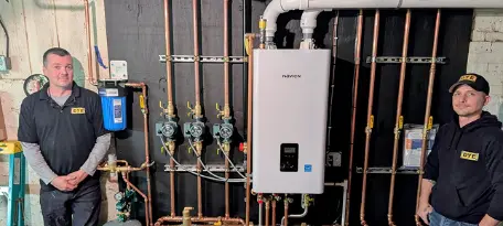 Professional water heater service